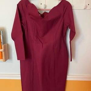 Nwot unique vintage wiggle dress XL